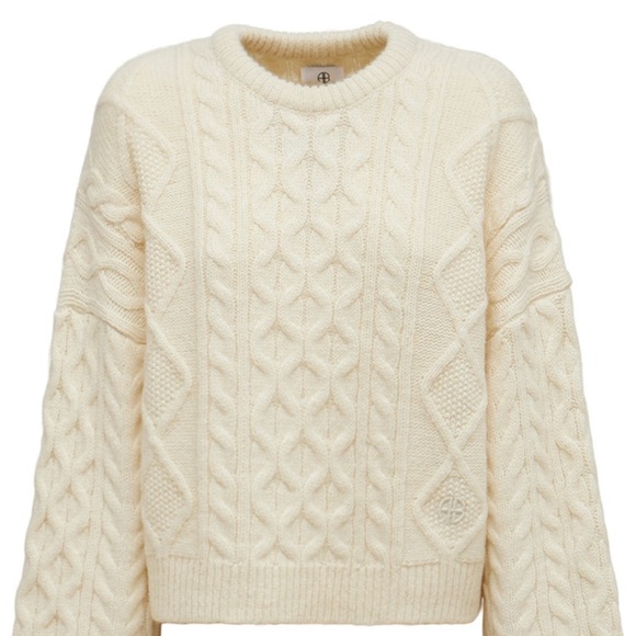 Bnwt Anine Bing Irina Cableknit Jumper 